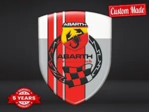 Fiat Abarth Adesivi Logo Aziendali Sportivi Tuning Regolabili